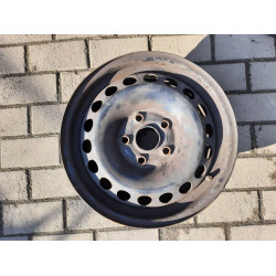 Диск Стальний Volkswagen  R15 6.0j PCD5*112 ET47 DIA57.1 (чорний)|1K0601027C|