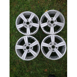 Диск литий DJ Wheels 393655 R15 6.5j PCD5*114.3 ET35 DIA72.6 (сірий)||