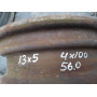 Диск Стальний   R13 5.0j PCD4*100 ET DIA56.1 (сірий)||